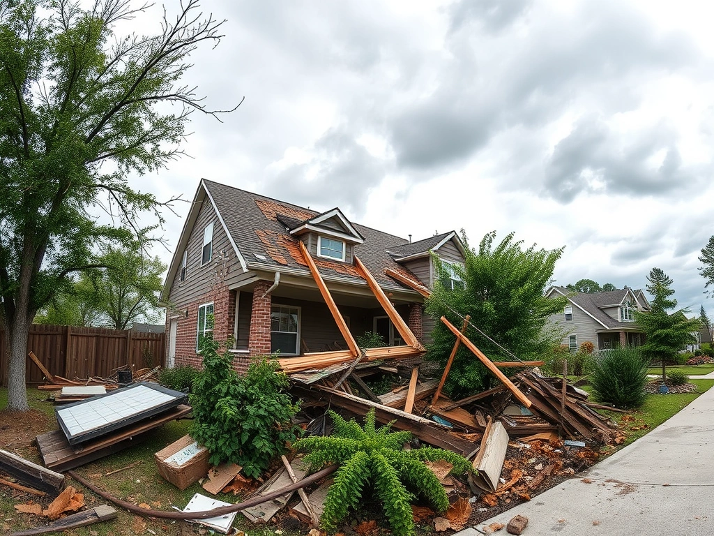 Storm Natural Disaster Damage