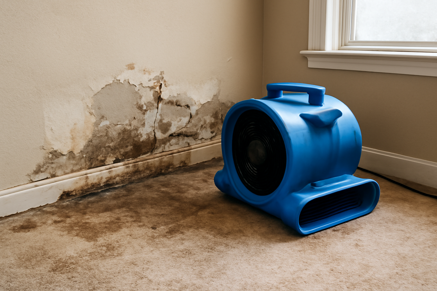 High-Velocity Air Mover Drying in Eagleville, TN