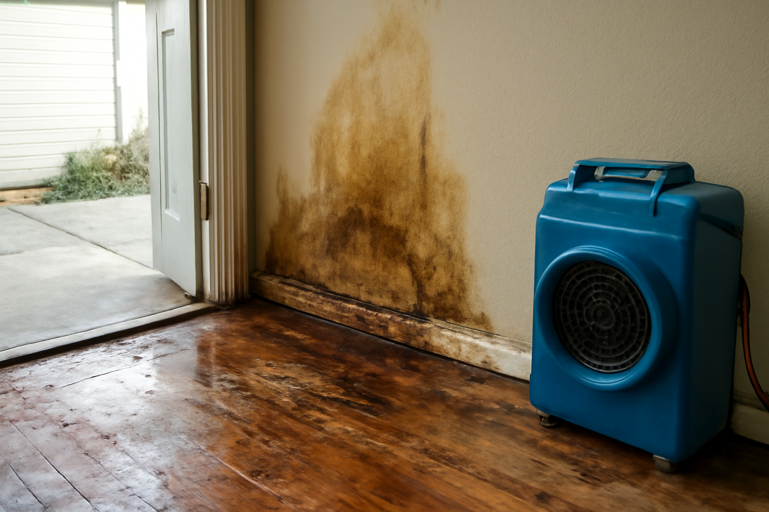 Residential Water Damage Restoration in Burns, TN